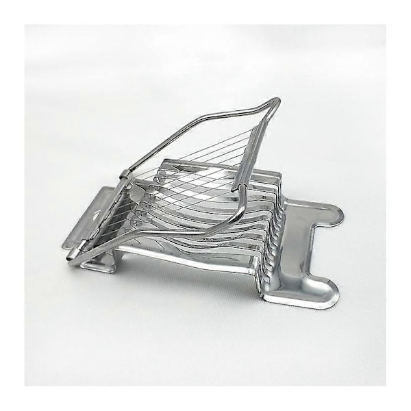 Eggdeler Plast/Rustfritt Stål Sølv/Hvit 14 x 9.5 cm