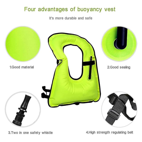 Snorkelvest kompatibel voksne, (op til 100 lbs belastning), pink_