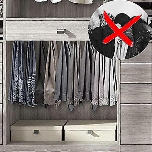 12-pack - Byxhängare - Smart vikning - Halkfri - Enkelt val och förvaring