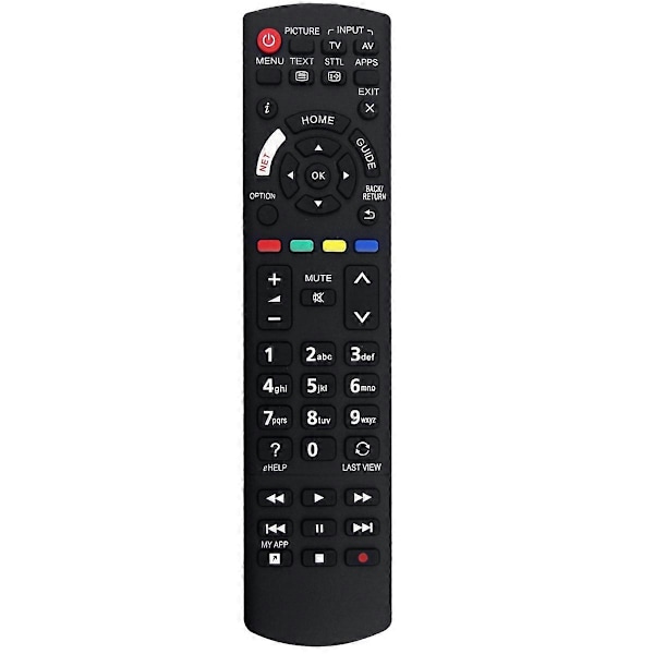 N2QAYB001180 Erstatningsfjernbetjening til Panasonic LED TV TX 40GX700E TX 40GX710E TX 50GX700E TX 50GX710E TX