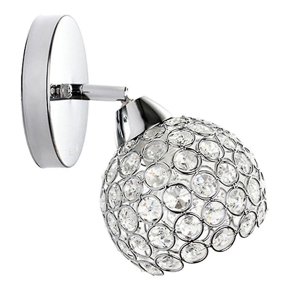 1/2/3 Elegant Krystalglas Væglampe til Soveværelse Gang E27 Lampe