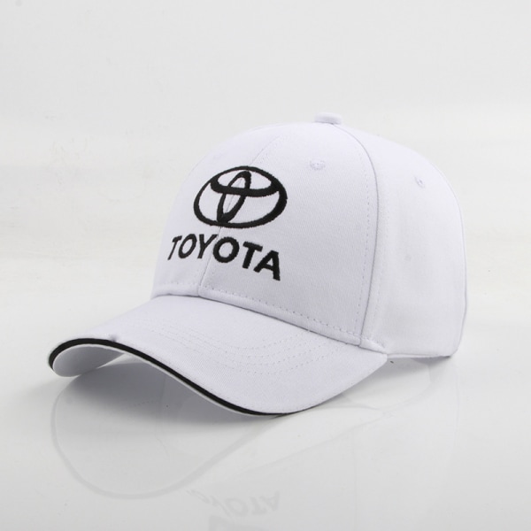 Toyota billogotyp broderad cap Vit
