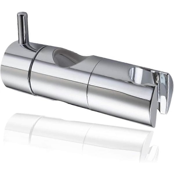 Duschmunstyckeshållare, Sugkopp Handhållen Duschhållare, Väggmonterad Duschmunstyckeshållare, Universal Utbytbar Duschslider (22mm, Silver)