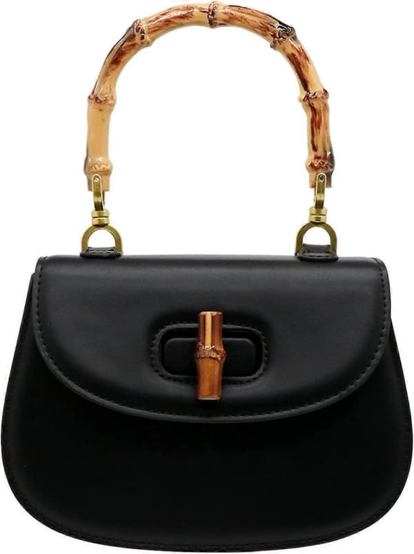 23 Nye Dameveske, Bambusformet Håndtak Satchel Crossbody