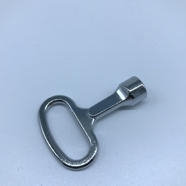 LAOYE Triangulär Nyckel för Soptunnor, Gul Triangulär Nyckel med Metallhylsa för Gasmätare, Hissar, Elskåp och Inhägnader