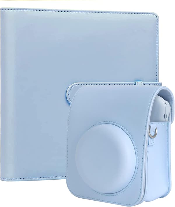 Fujifilm Instax Mini 12 Instantkamera Etui med 256 Lommer til Billeder