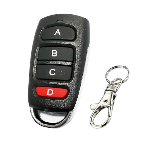 Universal Gate Fjernbetjening Universal Garageport Fjernbetjening 433.92 MHz 4-Knaps Fjernbetjeninger Fast Kode Duplikator