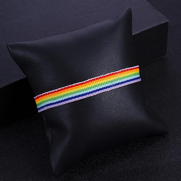 6 stk. Regnbuearmbånd Herrearmbånd Gutter Armbånd Lgbt Regnbuearmbånd