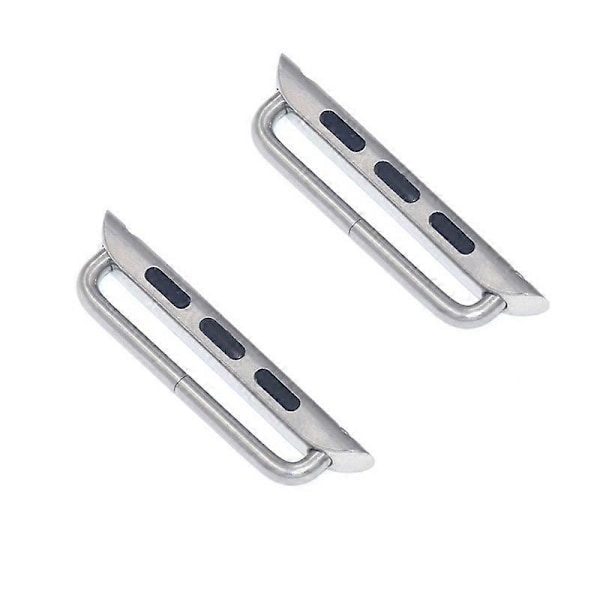 Sølv Erstatningsadapter for Apple iWatch Series 42mm 1, 2, 3, 4, Sport, 2015, 2016, 2017