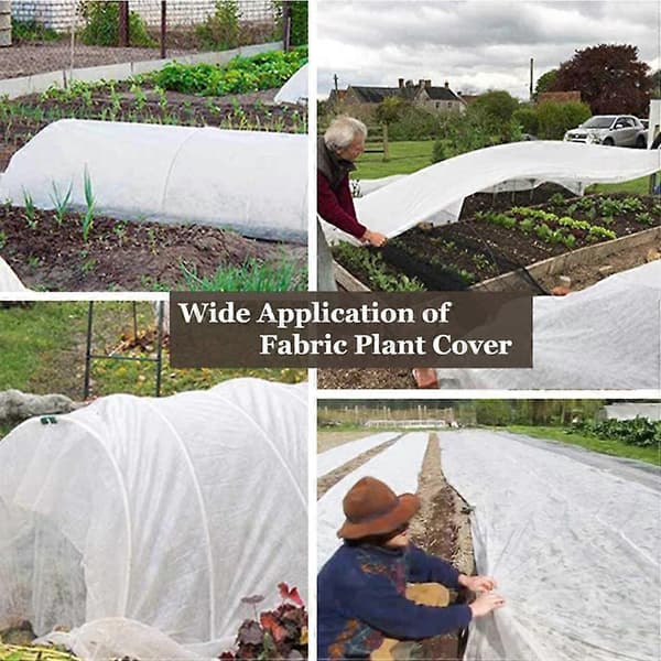 1 STK Nonwoven Plantetæppe til Varmeisolering og Fugt om Vinteren A