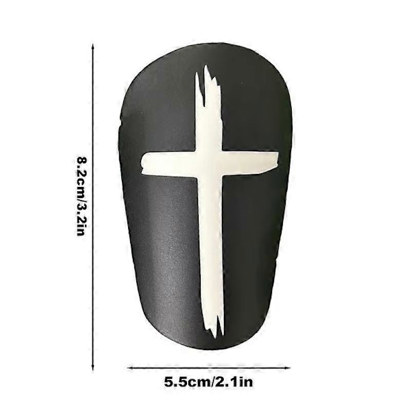 (Gul 10*6CM) 1 Par Benskydd Extra Små Skyddsutrustning Benskydd Mini Benskydd Fotbolls Benskydd för Barn Pojkar Flickor