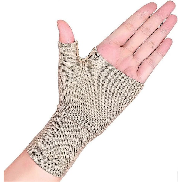 2-pack S Kompressionshandledsstöd Sportarmbandsskydd Handflateskydd Handledsstöd Remmar Handskar