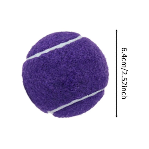 (Lilla) 6 stk. tennisballer for nybegynnertrening for racketsport Nybegynnere Utendørs Kaffe