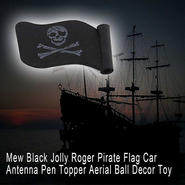 Piratflagga Bilantenn Dekoration