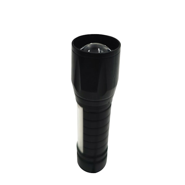 2 stk. Zoombar USB Genopladelig Taktisk Lommelygte, Super Lys LED Lommelygte med Indbygget Batteri og Oplader, Zoombar, Vandtæt, Bærbar Lygte