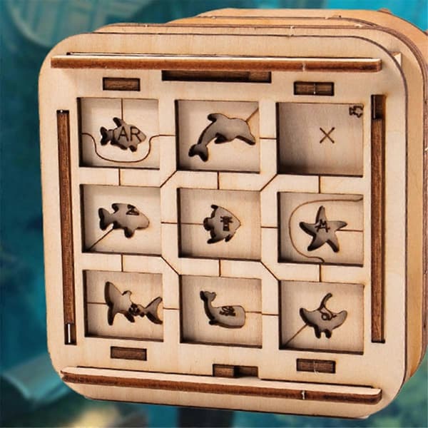 Davy Jones' Locker, Puslespil, Gaveæske, Træpuslespil, Træpuslespil