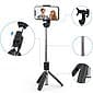 Bluetooth Selfie Stick Stativ Udtrækkelig Stang Smartphoneholder