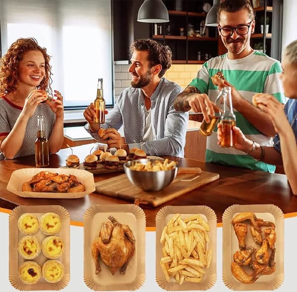 Bagepapir, 100 stk., til Ninja AF300EU airfryer