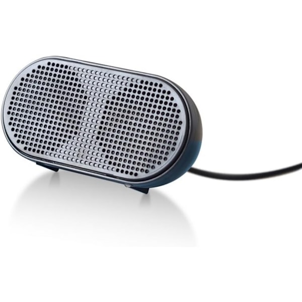 Usb mini högtalare datorhögtalare driven stereo multimediahögtalare för notebook laptop pc(svart)