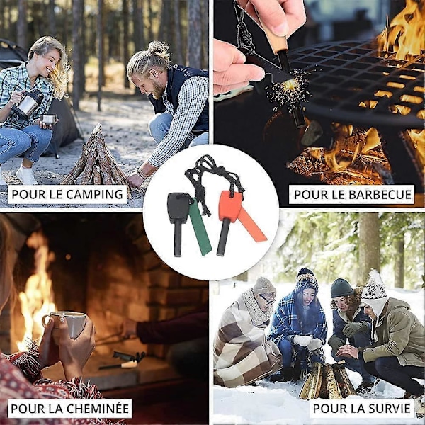 Eldflint, Eldstartare, Flinttyp Eldstartare, Viktig Tändflint, Viktig Tändflint, Överlevnads Eldflint, för Överlevnadskit, Camping och Vandring