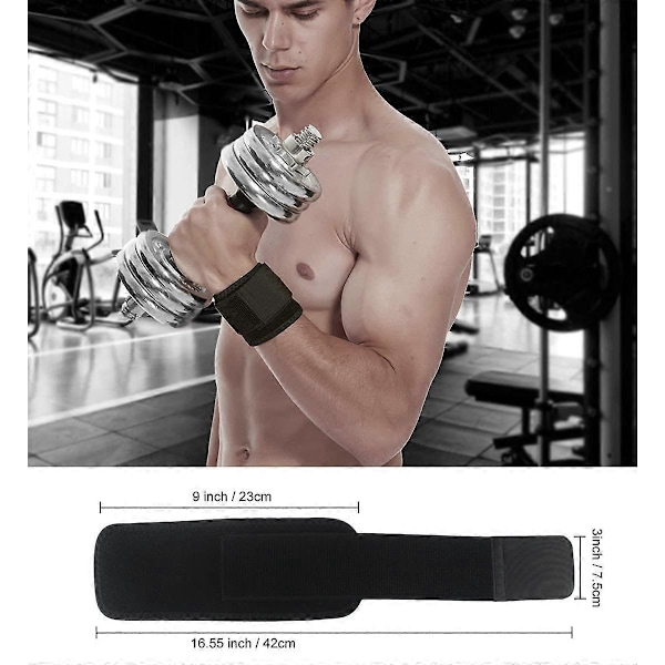 2 Pakkausta Rannetuki Säädettävä Rannetuki Rannehihnat Fitness Painonnostoon, Jännetulehdukseen, Rannekanavaoireyhtymään, Nivelrikkoon, Rannetuet Rannekivun Lievitykseen