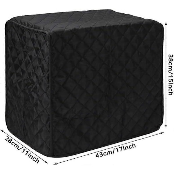 Brødmaskintrekk 43 x 28 x 38 cm - Bomull og polyester - Vattert - For å beskytte din brødmaskin eller lite apparat - Maskinvaskbar