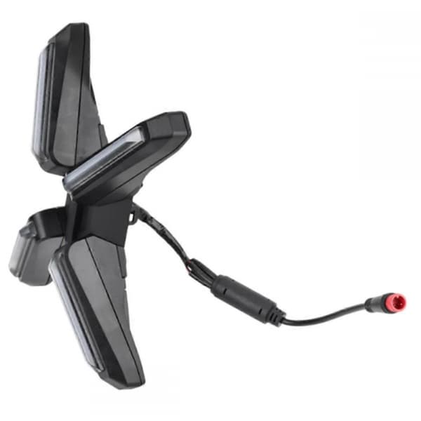 Forlygte 4W Super Bright Frontlys Kompatibel med Segway Ninebot ZT3 Elektrisk Scooter ZT3 Pro X-formet Reservedel