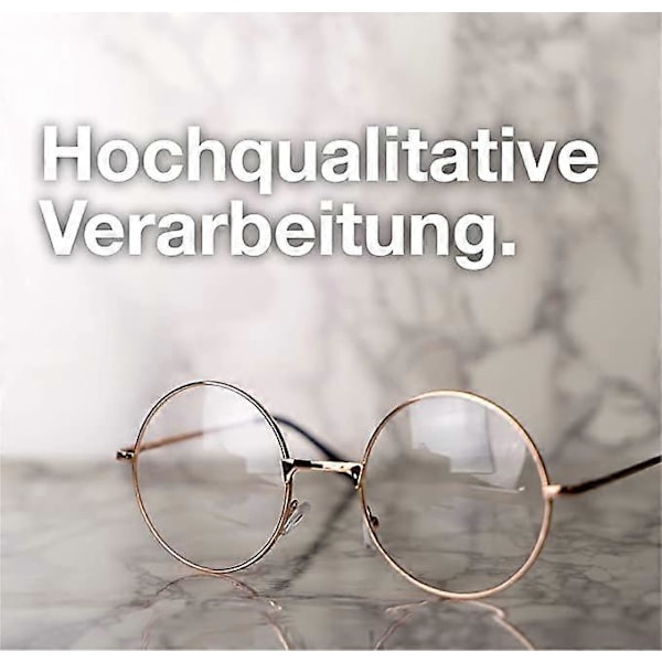 Runde julemandsbriller til julemandskostume