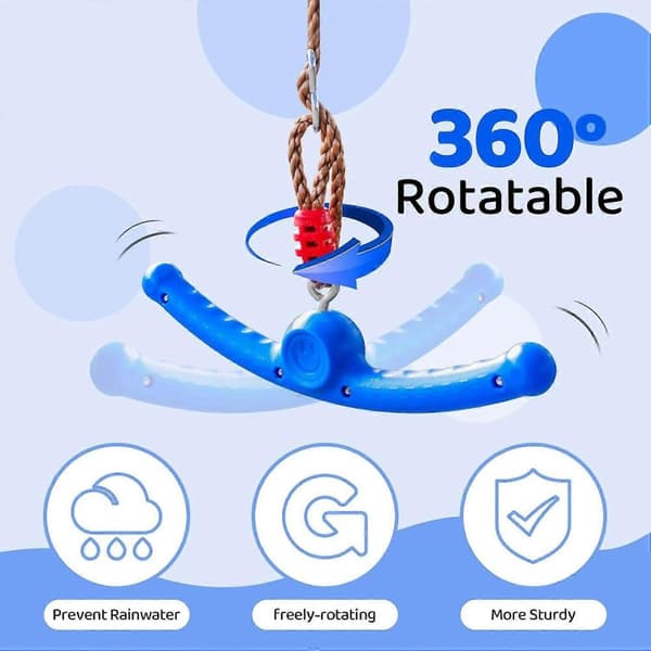 2025 Uusin malli 360 pyörivä kahva: Lasten slackline