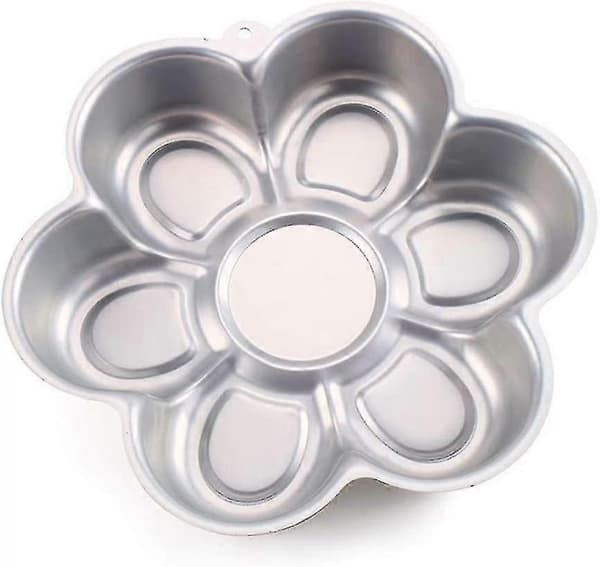 Kakeform i aluminium 3D blomsterform bakeform DIY bursdagskakeform kjøkkenutstyr