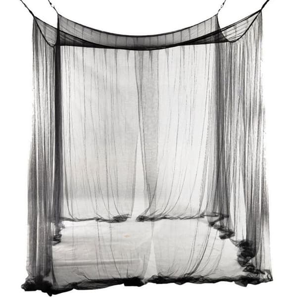 Hjørnesengsnet Baldakin 190*210*240cm, Myggenet Dobbeltseng