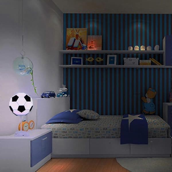 Fotball 3D Illusjonslampe Nattlys Fotball