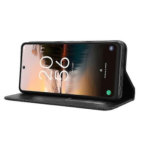 Kompatibel med TCL 40 NxtPaper Mobiltelefon Etuier Præget PU Læder Anti-drop Støtte Cover