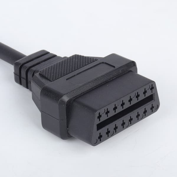 GM 12-pin OBD1 til 16-pin OBD2 omformeradapterkabel for skanner
