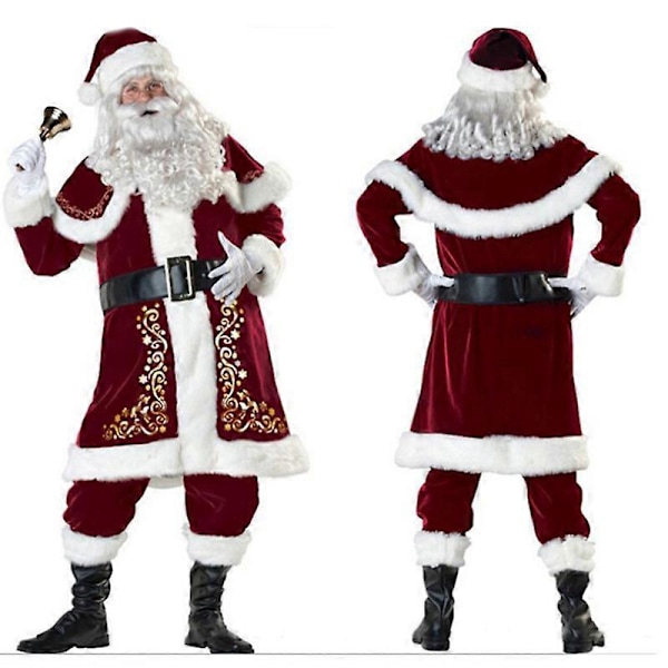 Tomtedräkt Jul Tomtedräkt Plus Storlek 5XL