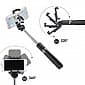 Bluetooth Selfie Stick Stativ Udtrækkelig Stang Smartphoneholder