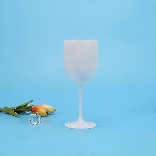 Eleganta och okrossbara vinglas, plastvinglas, mycket splittringsäkra vinglas A TY