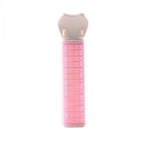 Pink Hårruller, Hårruller med Velcrolukning, Hårklemmer