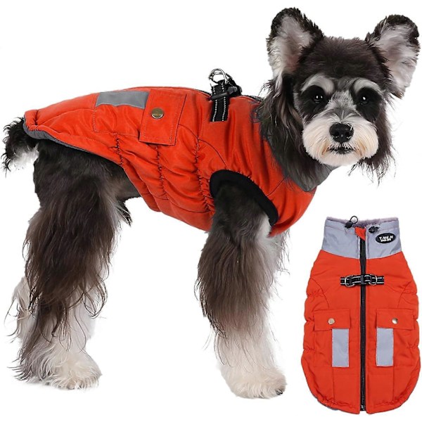 Vinterfrakke til Hund, Materiale, Reflekterende Design til Aktive Kæledyr