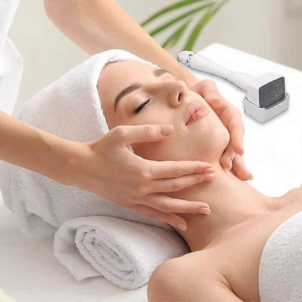 Mikronål Dermastamp Penn Drs 140 Rustfritt Stål Derma Roller Stamp 0,5-3mm Justerbare Nåler - SS