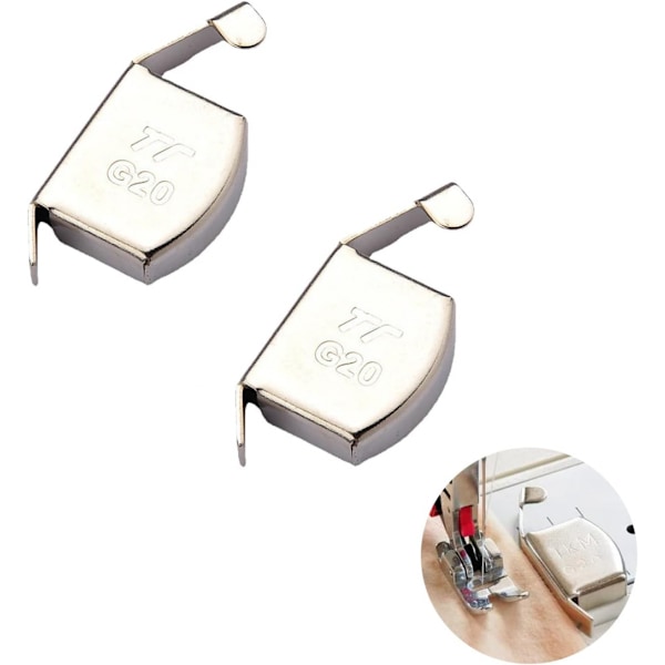 Magnetiska sömmar, magnetisk sömguide, symaskinsfots pressare