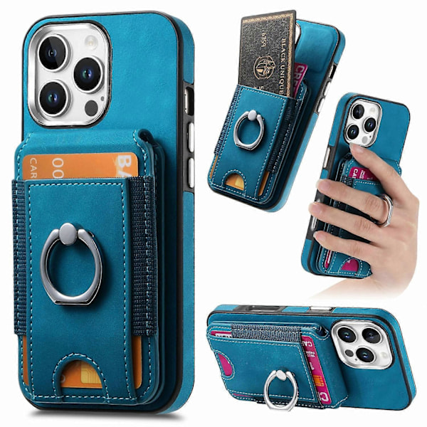 (Blå) Til iPhone 16 Pro Max Telefon Cover