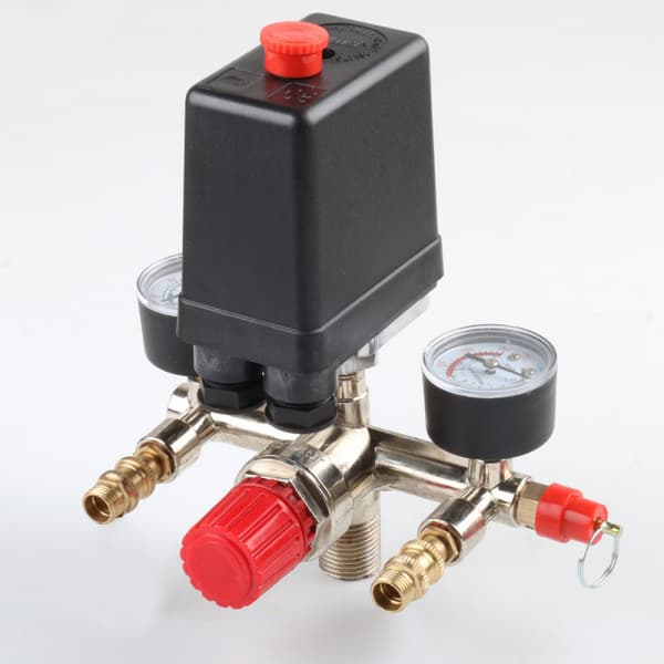 Luftkompressor trykafbryderkontrol til ventil 90-120psi trykregulator-scntcv