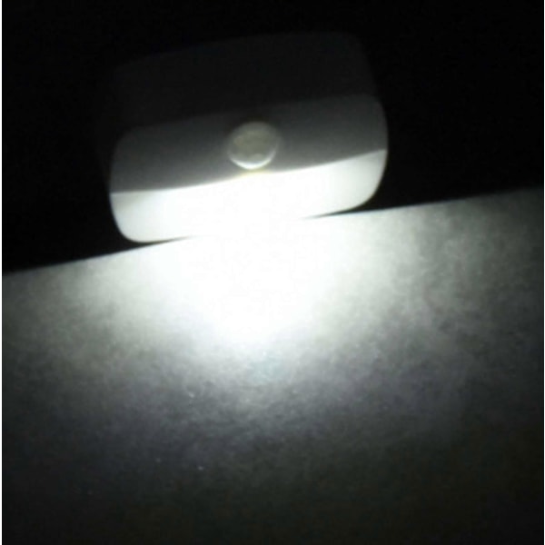 Människokroppsinduktionsnattlampa sänglampa LED-belysning garderob trådlös infraröd korridorbelysning