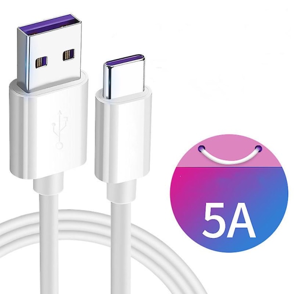 USB Typ C-kabel Snabbladdning Typ-c Laddning För Samsung 2m