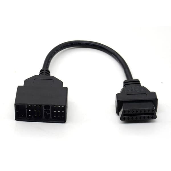 Kompatibel med Toyota Diagnostic Scanner Adapterkabel - 22 Pin Obd1 til 16 Pin Obd2 Konverter