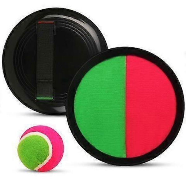 19cm medium klebrig padle-racket, interaktiv kasting og sugeballer for foreldre og barn, leker for barn