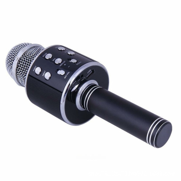 Karaoke mikrofon Svart