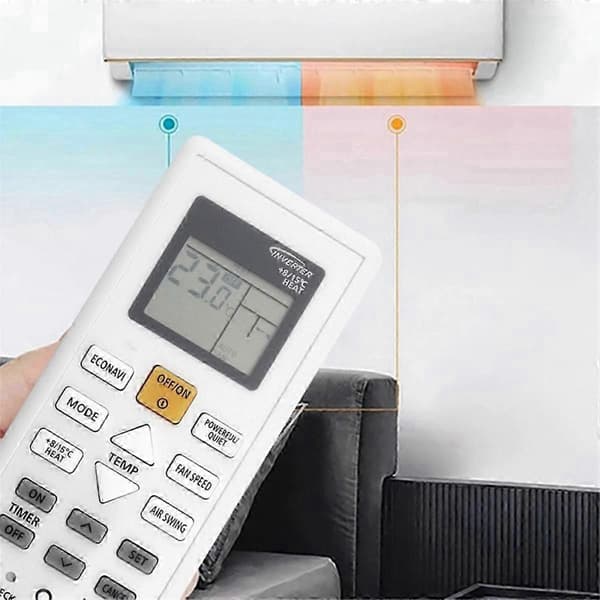 Ersättningsfjärrkontroll A75C01920 AC Kompatibel med Panasonic A75C01920 Luftkonditioneringsfjärrkontroll