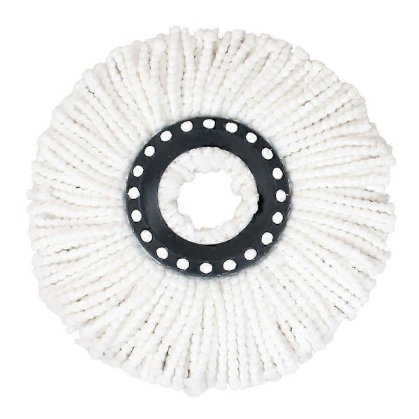 Sininen - 2 kpl Clean Twist Disc Moppi Vaihtopäät, Ihanteellinen Laatta- ja Kivipinnoille, Vettä ja Likaa Imukykyinen Mikrokuitu, Vaihtomoppeja, Helppo Kiinnittää